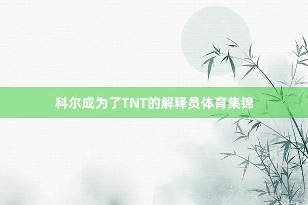 科尔成为了TNT的解释员体育集锦